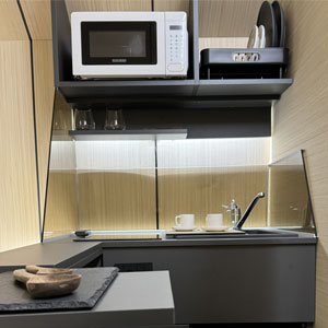 <b>SUITE</b><br>con angolo cucina